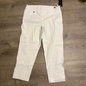 Slimsation By Multiples White Women's Pants